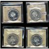 Image 1 : 1959 $1, 1960, 1963 & 1967 with light die rotation.  ICCS graded.