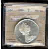 Image 1 : 1965 $1 LgBds Ptd ICCS MS64 Ultra Heavy Cameo.