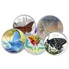 Image 1 : RCM Lot;  includes Proof 50¢ Butterfly Series 2004 Tiger Swallowtail, 2005 Fritillary, Monarch, 2006