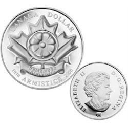 RCM Lot;  includes 2008 Limited Edition Silver Dollar - 90th Anniversary of the end of WWI - Poppy D