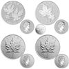 Image 1 : RCM Lot;  includes 2011 $10 1/2oz Maple Leaf Forever, 2013 $10 Fine Silver Coin - Maple Leaf, 2014 $