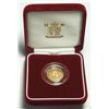Image 1 : Great Britain; The Royal Mint 2000 United Kingdom Gold Proof Half Sovereign, with certificate, FDC, 