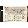 Image 1 : 1988 $100 BC-60c #BJR2271978-980.  Lot of 3   Original Crisp UNC issues.