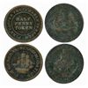 Image 1 : AM-1A4 & AM-5 both VF.  Lot of 2 tokens.
