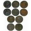 Image 1 : WE-1, WE-2A2, WE-8A3, WE-11A2 & WE-11D2 all VF+.  Lot of 5 tokens.