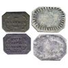 Image 1 : Communion Tokens Lot;  includes Maritime issues NS-288 F12 & NS-216 VF20.  Both ICCS graded.
