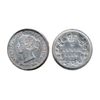 Image 1 : 1900 5¢ ICCS VF-30; Round 0. Popular variety.