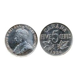 1934 5¢ ICCS AU55.