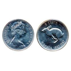 1967 5¢ ICCS MS65.