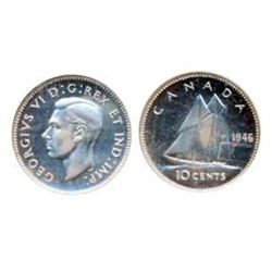 1946 10¢ PCGS SP66. Nice reflective surfaces.
