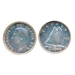 1949 10 Cents PCGS SP-66.