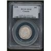 Image 1 : 1858 20¢ PCGS XF45.  lightly toned.