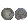 Image 1 : 1872H 50¢ About VG Inverted A/V.
