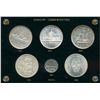 Image 1 : 1935 $1, 1939, 1949, 1958, 1964 & 1951 5¢ Commem.  Lot of 6 commerative dates  EF to UNC.