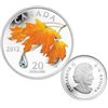 Image 1 : RCM Lot;  Includes 2012 $20 Fine Silver Coin - Maple Leaf Crystal Raindrop (TAX Exempt).