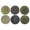 Image 1 : Breton 790 C.M.B.A. Crossed triangles. English. Brass; Breton-790. C.M.B.A. Obverse Uniface strike. 