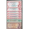 Image 1 : British Commonwealth Banknote Lot;  includes Eastern Carribean Currency Authority 1965 $1(6), $5(2) 