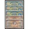 Image 1 : British Commonwealth Banknote Lot;  includes Bermuda Gov't 1952 £1(2), 1966 £1, 1952 5 Shillings & 1