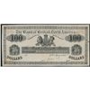 Image 1 : The Bank of British North America; 1874 $100 Proof CH-55-16-24-06P.