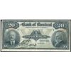 Image 1 : The Bank of Montreal; 1912 $20 #021980, CCGS F15.