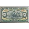 Image 1 : The Bank of Nova Scotia; 1930 £1 #548370 CH-550-38-04-04, PMG CH F15.