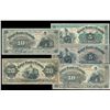 Image 1 : The Royal Bank of Canada; Set of 1901 including $5 CH-630-10-02-02, 10-02-04, $10 CH-630-10-02-06, 1