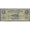 Image 1 : The Union Bank of Prince Edward Island; 1875 $1 #31259 CH-755-14-02.  A complete and attractive VG/F