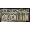 Image 1 : 1923 25¢ DC-24a & 24b.  Lot of 4 notes, 2 of each signature VG-F.