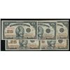 Image 1 : 1923 25¢ DC-24d.  Lot of 5 notes VF to EF.