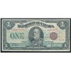 Image 1 : 1923 $1 DC-25iT #B1072629, PMG VF20.  Rare test note.