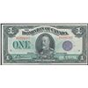 Image 1 : 1923 $1 DC-25k #C6219382, PCGS CH UNC64PPQ.  Best example handled.  Rare purple seal.
