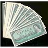 Image 1 : 1954 $1 BC-37c;  Lot of 36 consecutive notes all CH to Gem UNC.