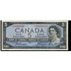 Image 1 : 1954 $5 BC-39aA #*AC0020818.    Nice AU issue.