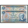 Image 1 : 1972 $5 BC-48b #XA1534725-4726.  Lot of 2 consecutive Crisp Original UNC notes.