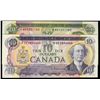 Image 1 : 1971 $10 BC-49bA #*DK2896445 UNC & $20 BC-50bA #*WV1251102 VF.  Lot of 2 notes.