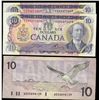 Image 1 : 1971 $10 BC-49dA #EDX4372469/470.  Lot of 2 Crisp UNC issues.