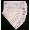 Image 1 : 1989 $10 BC-57c Lot;  includes 10 consecutive Gem UNC notes, #BEG7278048-057.