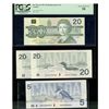 Image 1 : 1991 $20 BC-58aA  #EIX0480407 W/serifs,  BC-58aA-i #EIX2192586 w/o serifs, BC-58aA-ii both Crisp UNC