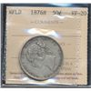 Image 1 : Nfld 1876H 50¢ ICCS VF20.