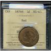 Image 1 : 1859 1¢ W9 & 1900.  Lot of 2 coins both MS60 and better with possible old cleaning.  Both coins with