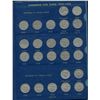 Image 1 : 1922 5¢ - 1965 Complete Date Set;  includes the 1925 & 1926 Fr.  51 pcs housed in old Blue Whitman h