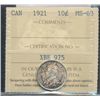 Image 1 : 1921 10¢ ICCS MS63.