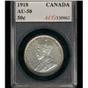 Image 1 : 1918 50¢ ACG AU50.