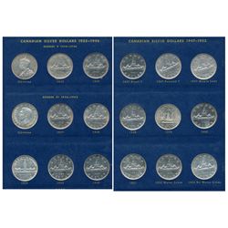 1935 $1 - 1966 Complete Date Set;  includes key issues 1938, 1945, 1946, 1947 Blt, 1947 Ptd, 1947 ML