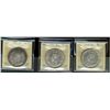 Image 1 : 1936 $1 ICCS MS63.  Lot of 3 coins.