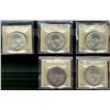 Image 1 : 1937 $1 ICCS MS64.  Lot of 5 coins.