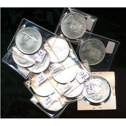 1953 $1 NSF(2), SF(7), 1954(3), 1955(3), 1956(3), 1957 1WL(2), 1957(7), 1958, 1959, 1961(10), 1962(6