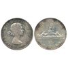 Image 1 : 1953 $1 NSF ICCS MS65 Cameo.  Scattered brown and green tints.