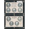 Image 1 : 1965 $1 4 Coin Type Set & 5 Coin Type Set.  Lot of 2 sets both in Capitol Holders with type descript