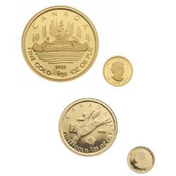 RCM Lot;  includes 1/25th oz Gold 2005 & 2006.  Lot of 2 coins.  TAX Exempt.